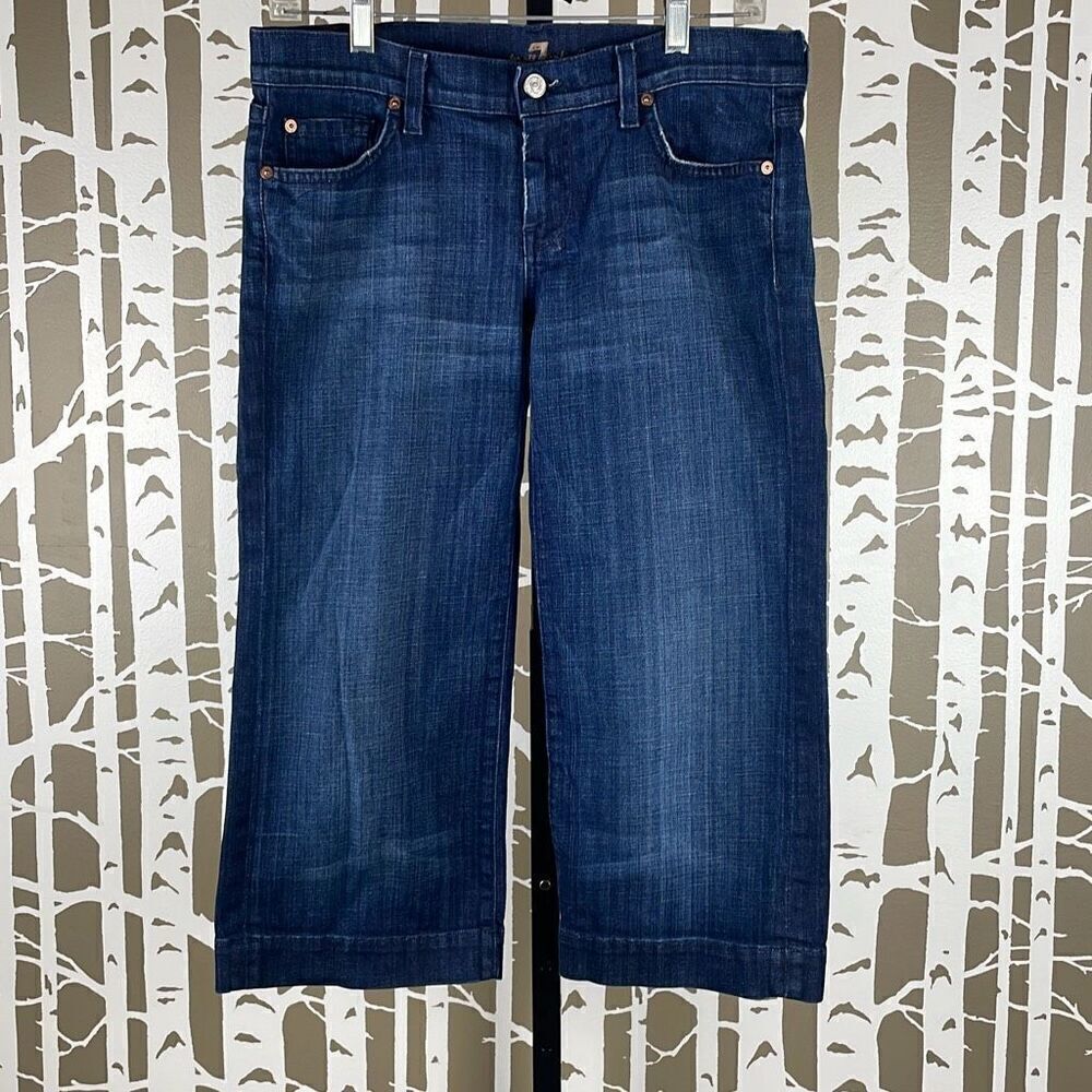 7 For All Mankind Crop Jeans
